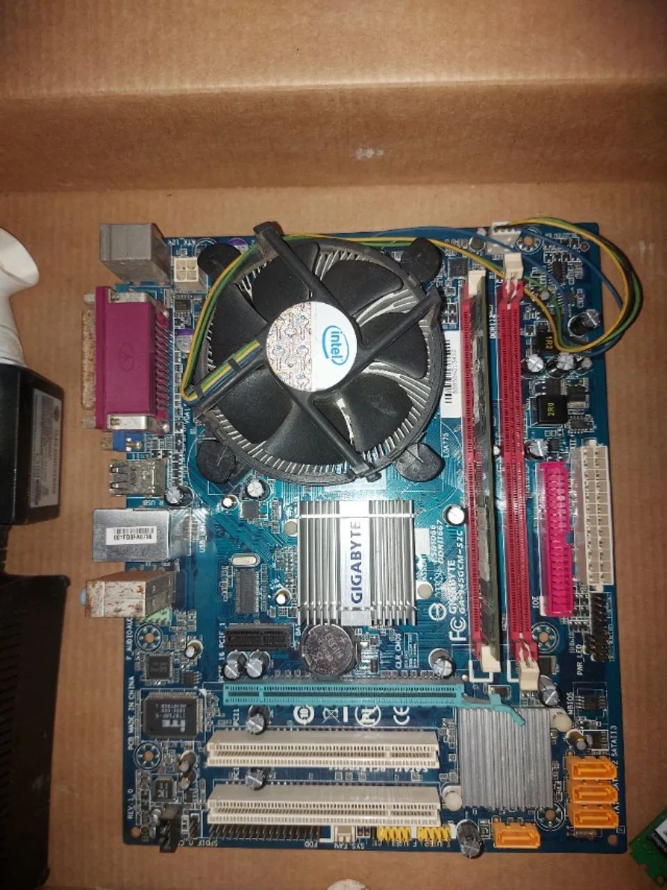 Kit Completo intel 775, preço de desapego, oportunidade, funcionando perfeitamente. - Foto 2