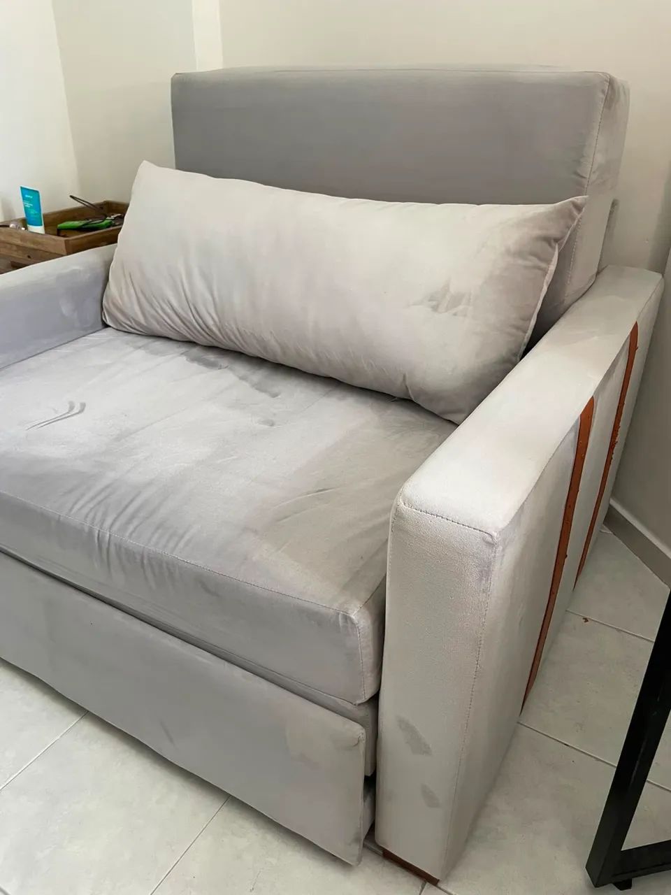 Poltrona cama um lugar muito confortável  - Foto 4