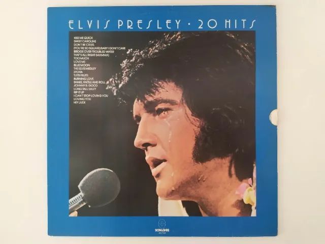 Elvis Presley 20 Hits Lp 1983 Impecável Vg+