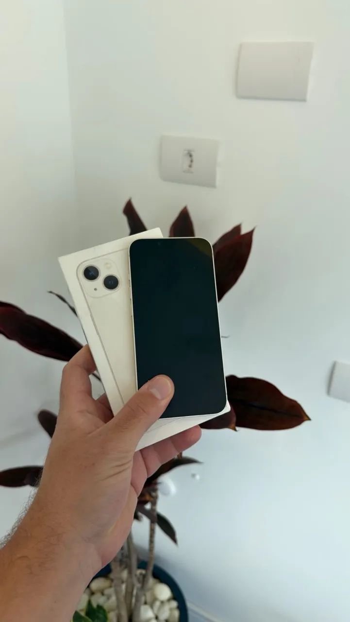 iPhone 13 128gb Branco com caixa  - Foto 4