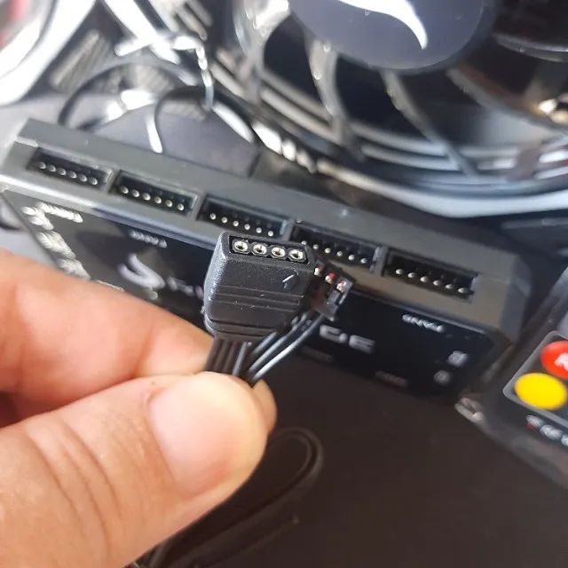 Kit 3 Fans RGB 120mm + Controladora e Controle - Transforme seu Setup! - Foto 2