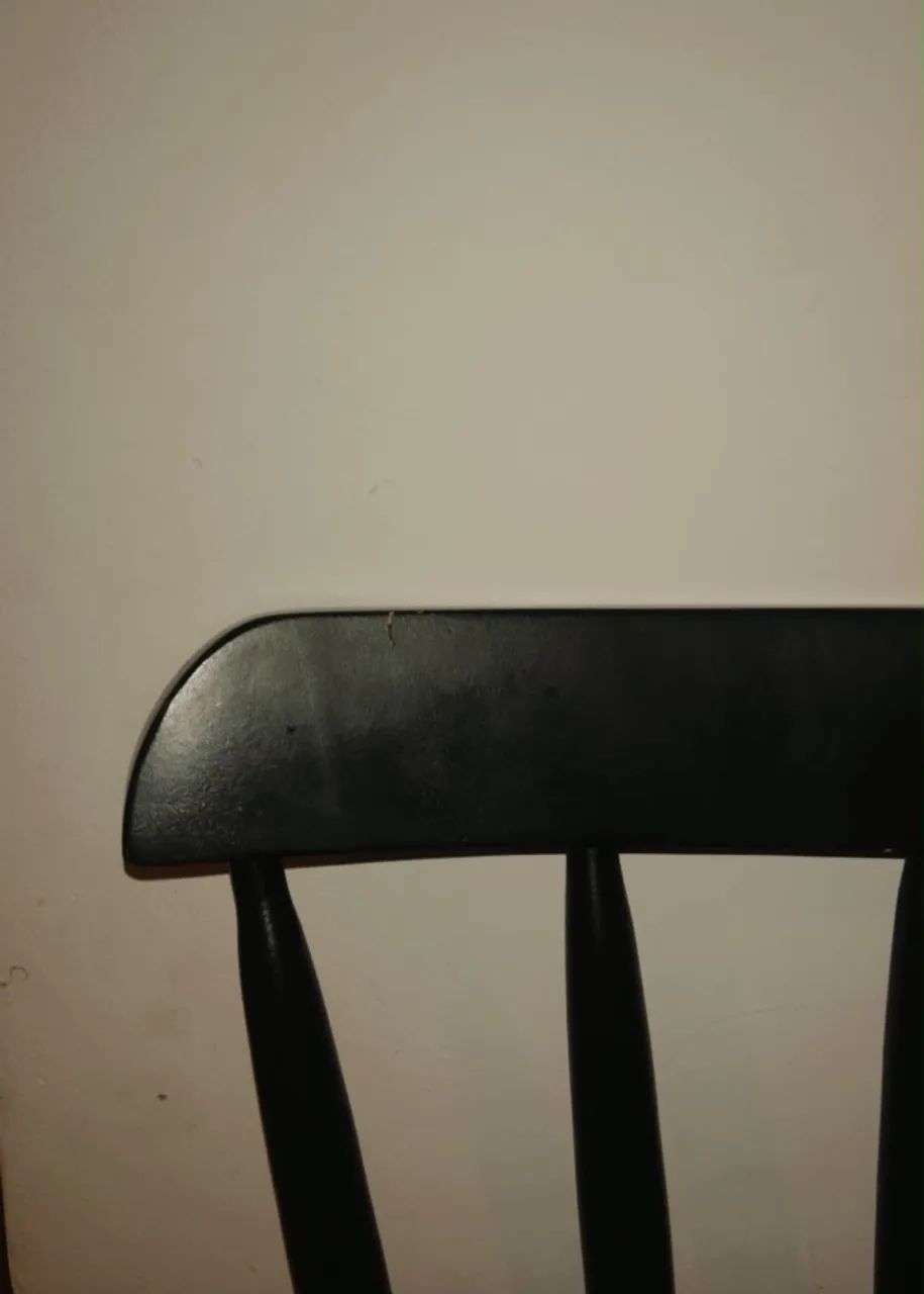 Cadeira jantar preta - Foto 2