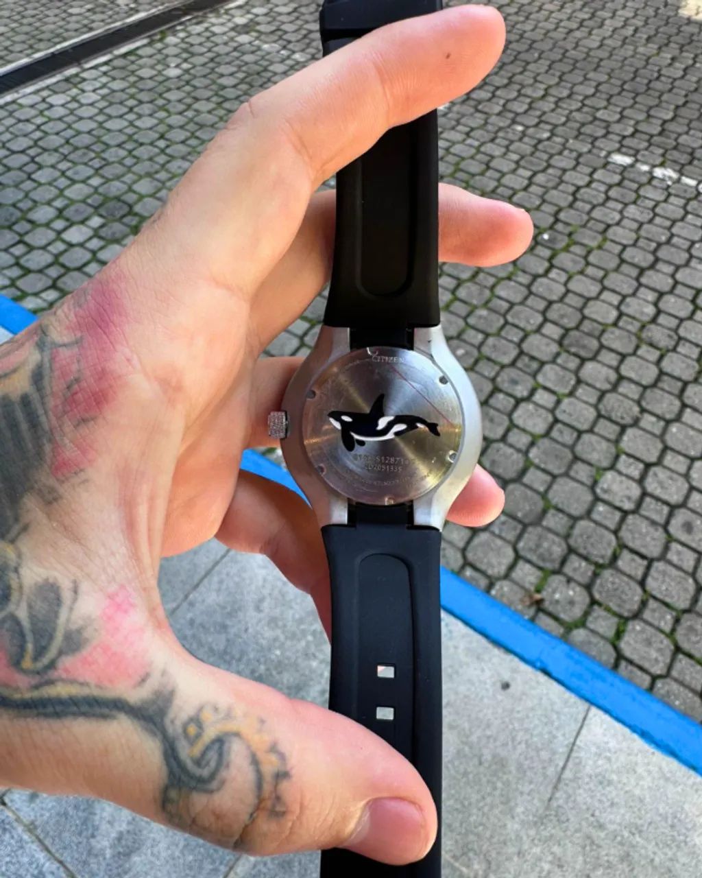 Relógio Modelo Orca Azul - Foto 3