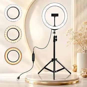 Ring light 10" com tripe:) frete grátis 
