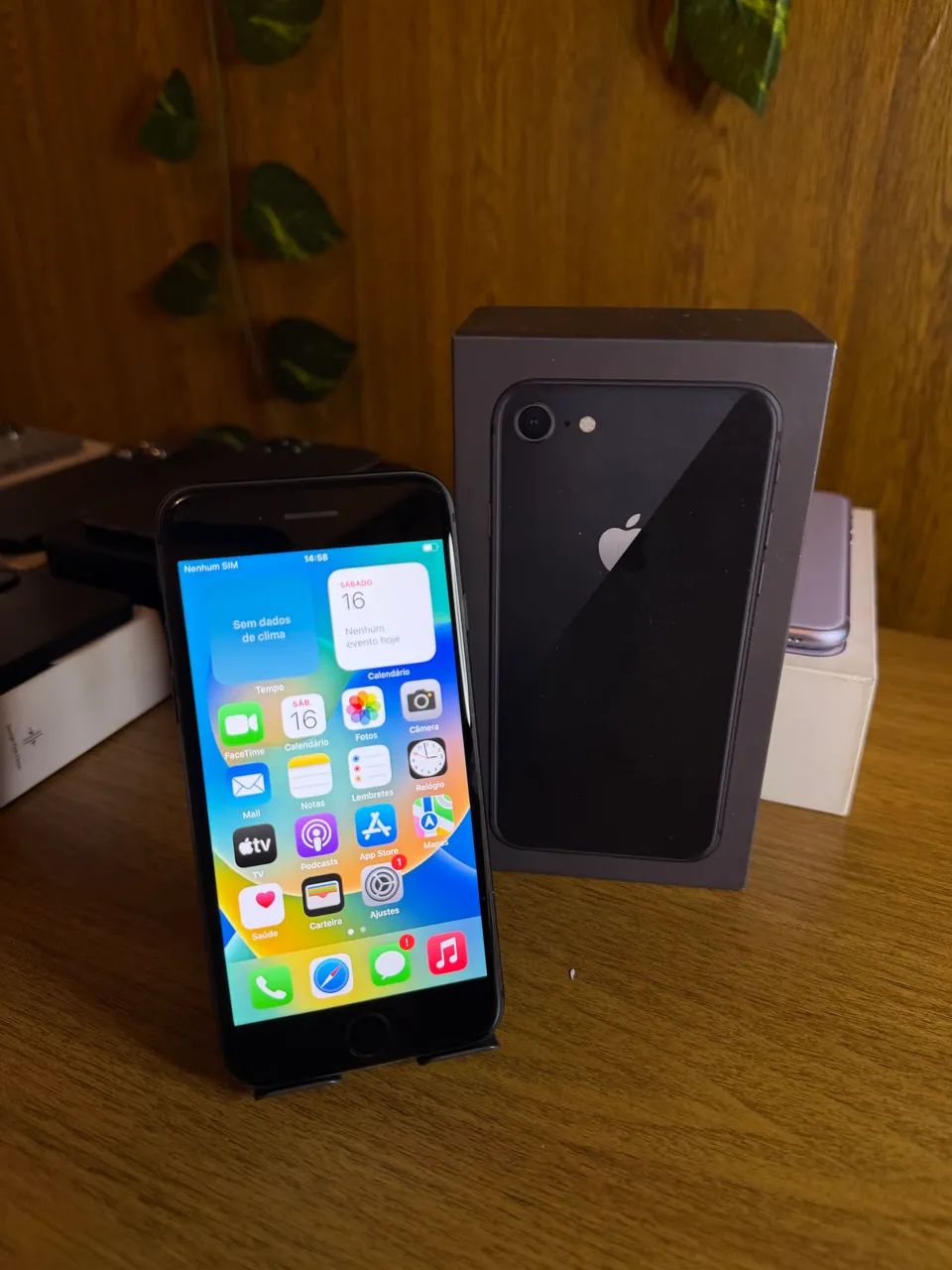 IPHONE 8 64GB PRETO PROMOÇÃO - Celulares e Smartphones - Alecrim
