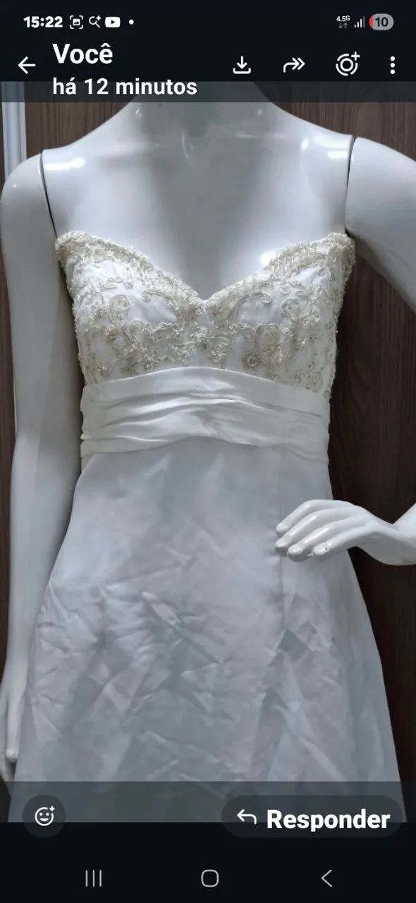 Vendo vestido  de noiva  - Foto 3