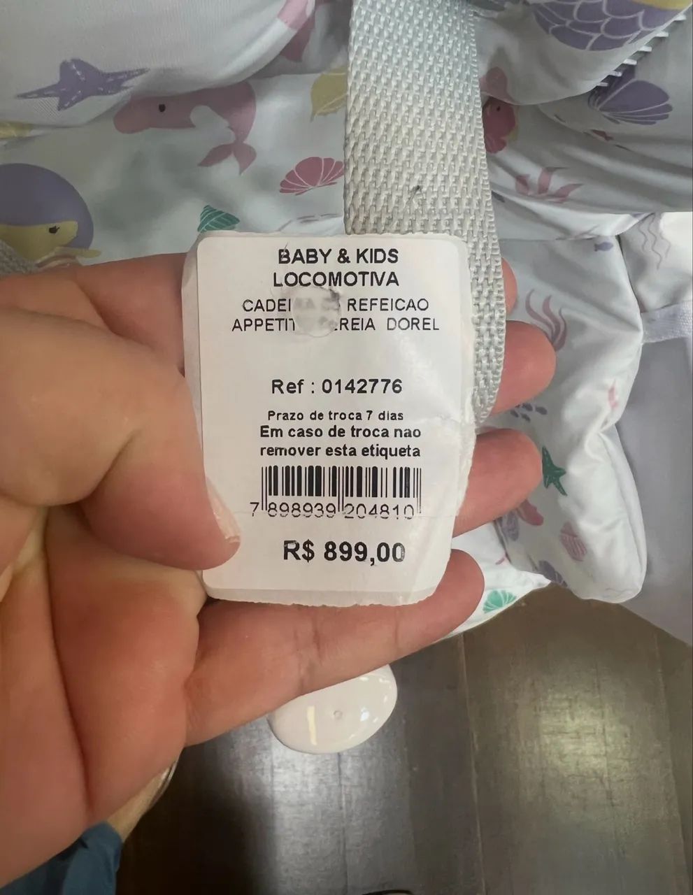 Cadeirinha de alimentação bebê  - Foto 3