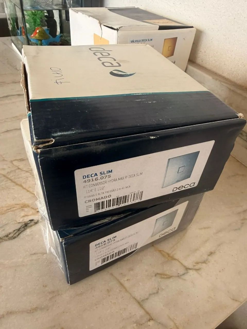 Kit Conversor para Válvula Hydra Cromado Slim - Foto 2