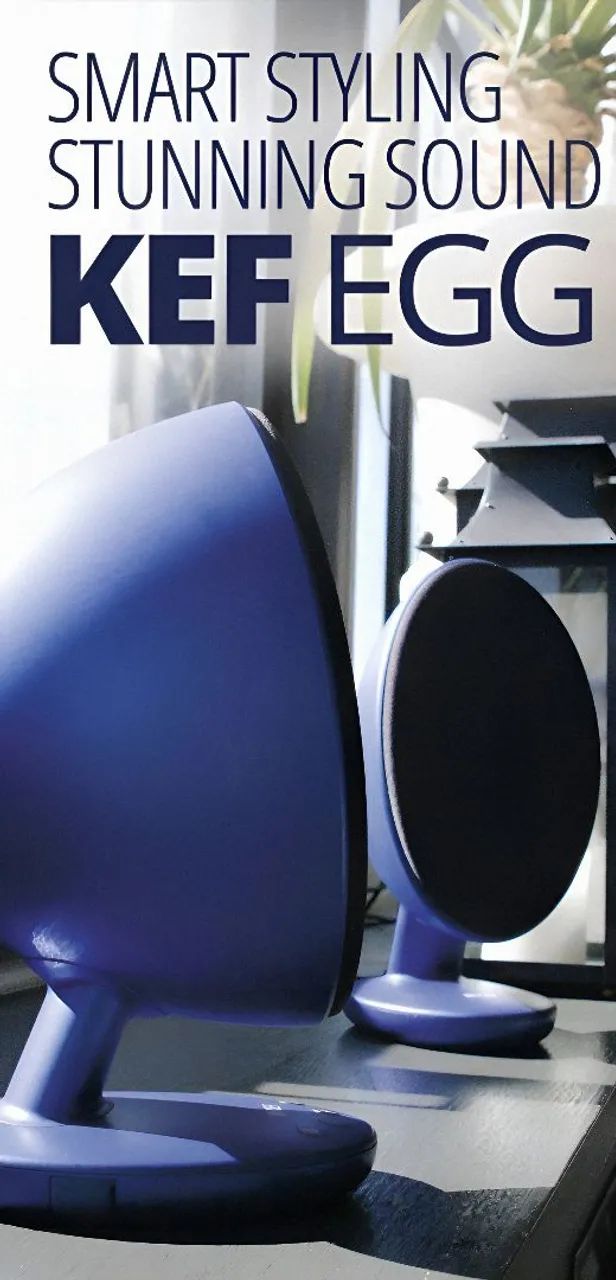 Kef Egg + Kef Kube 10b Otimo ! B&W Zeppelin & Klipsch RP & Focal