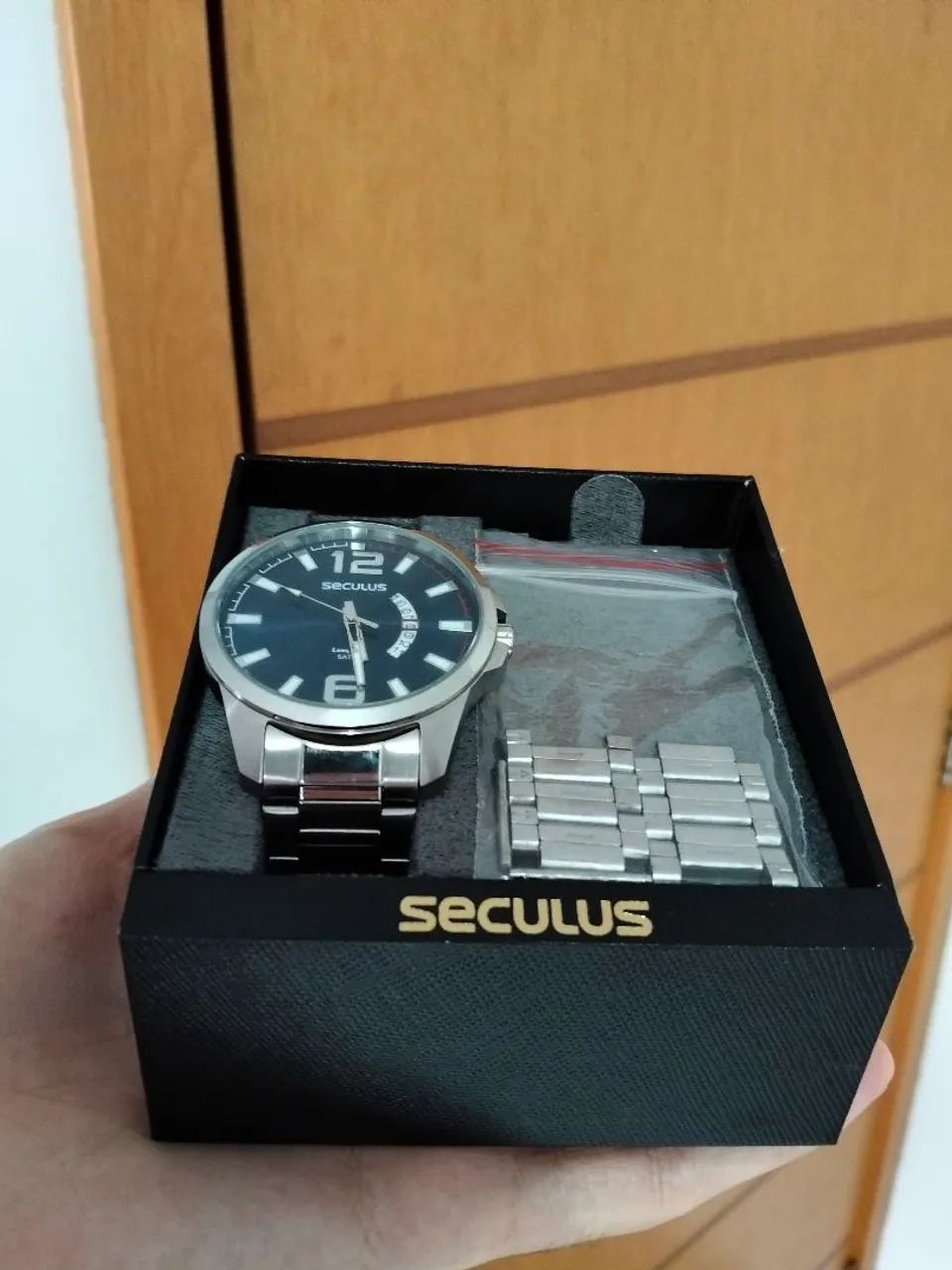 Relógio Masculino Seculus - Foto 4