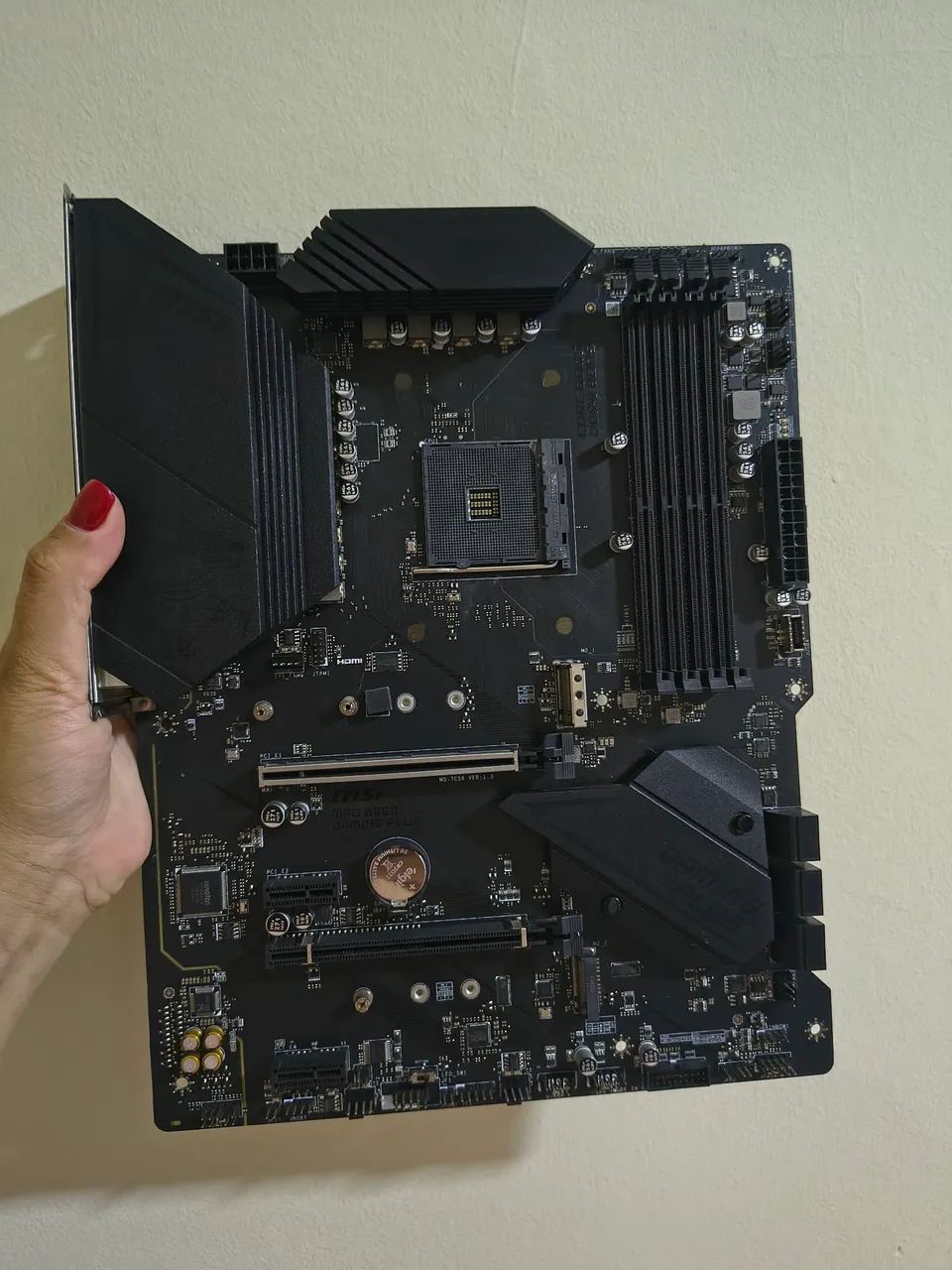 Placa Mãe B550 MSI GAMING PLUS