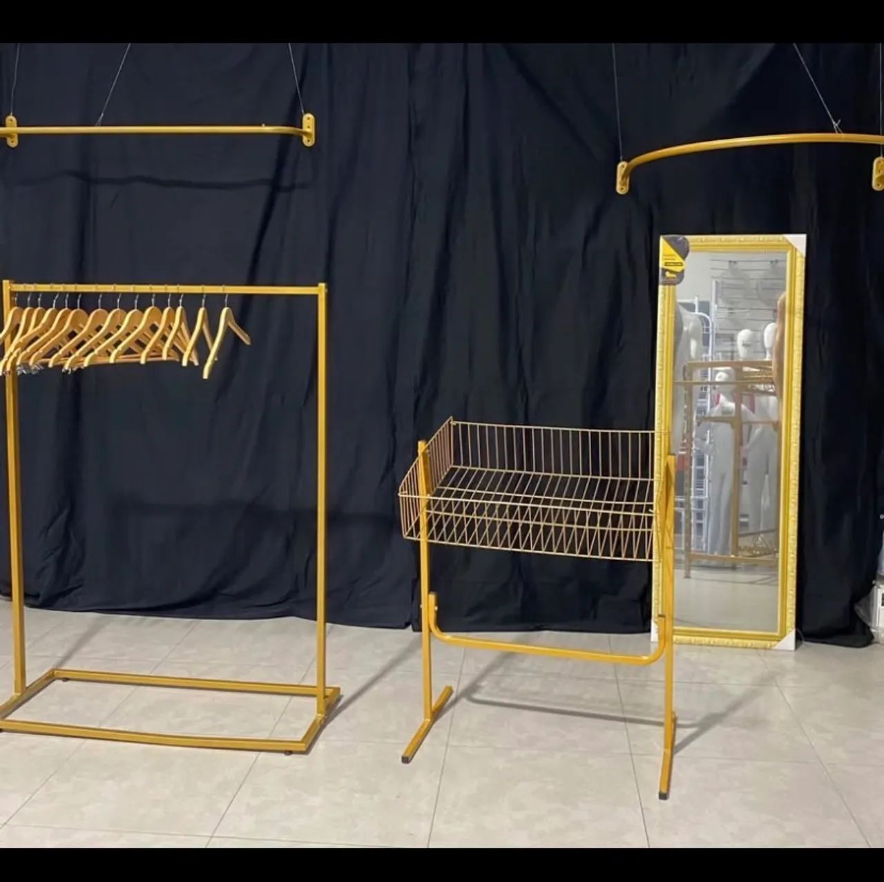 Kit industrial Dourado