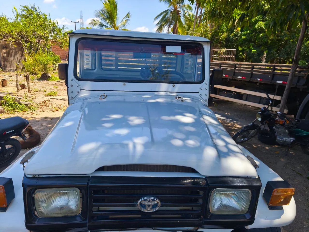 Toyota Band.Jipe Cap.de Aço Chas. Longo Diesel 1992