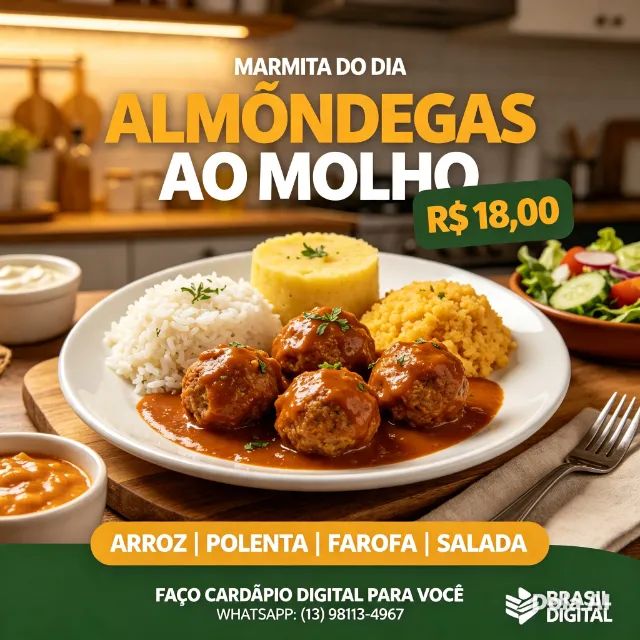 Cardápios digitais