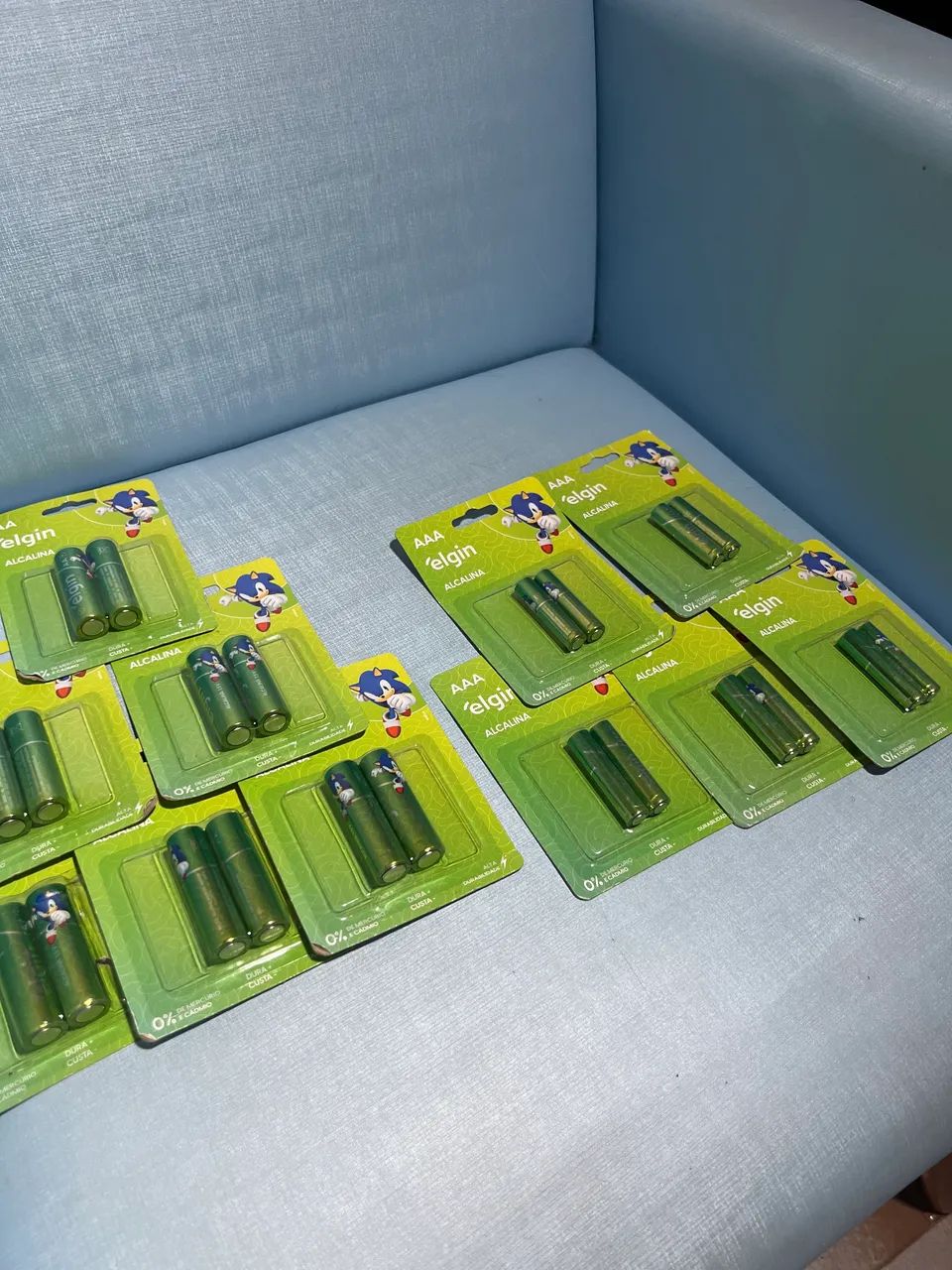 Vendo pilha alcalina Elgin 3A e 2A (sonic) 1 cartela 5$ e duas 9$ - Foto 2