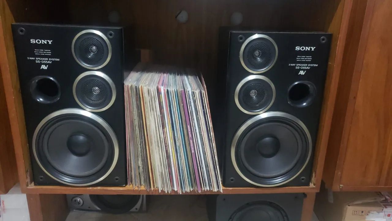 Caixas de som Sony vintage  - Foto 3