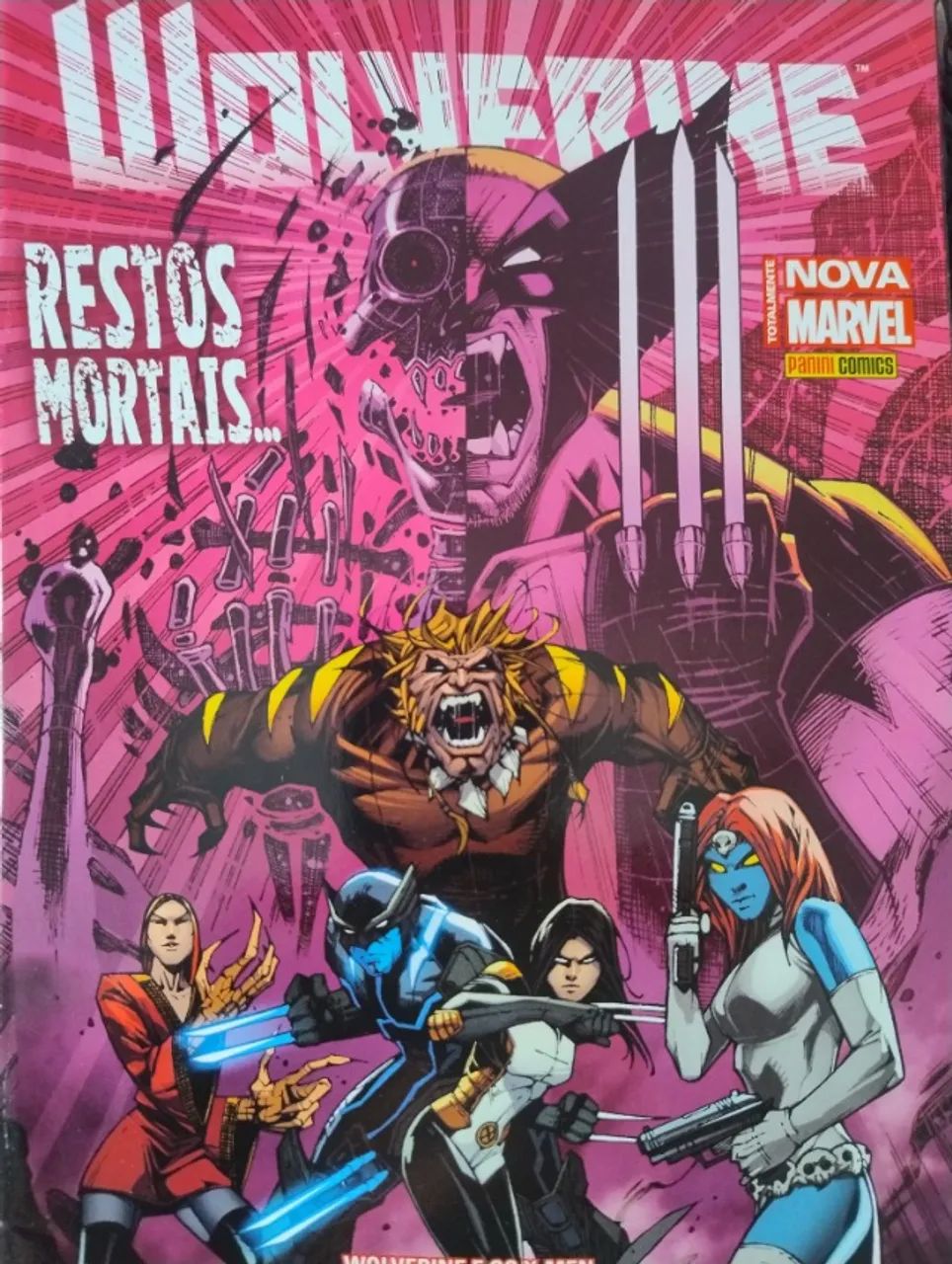  Gibi Coleção Clássica Marvel Wolverine