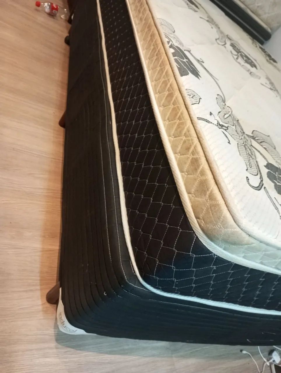 Cama e colchão box de casal  Gazin ( $$ 600 ) * - Foto 3