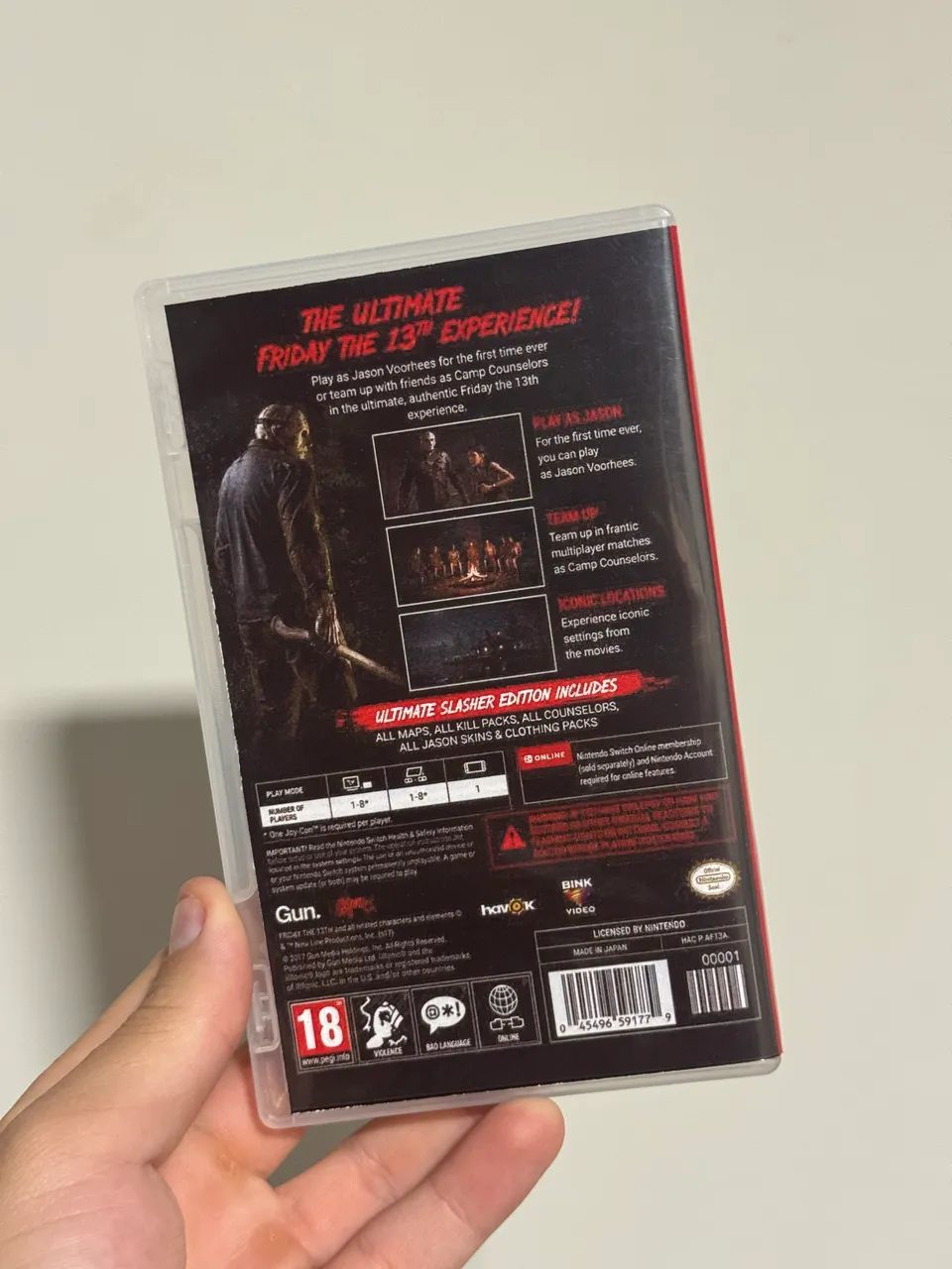 Friday the 13th Nintendo Switch  - Foto 2