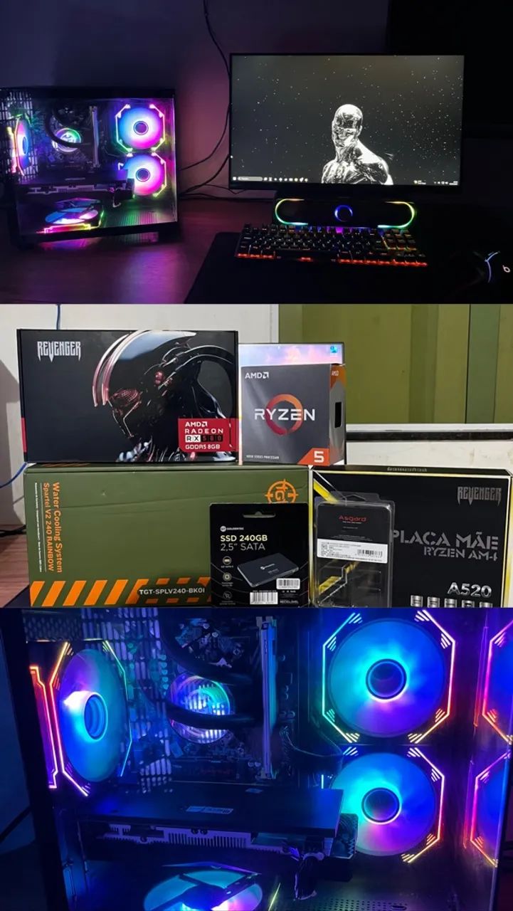 PC GAMER, RODANDO TUDO.
