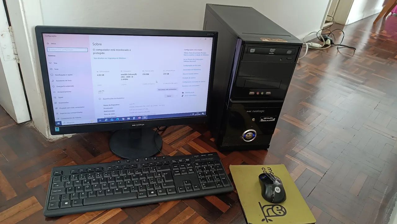 Computador completo ideal para PDV