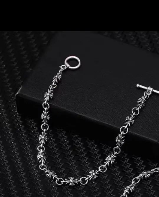 pulseira chrome hearts prata - Foto 5