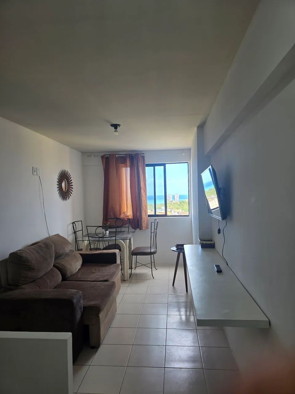 Alugo Quarto e Sala Mobiliado com vista mar permanente.  - Foto 3