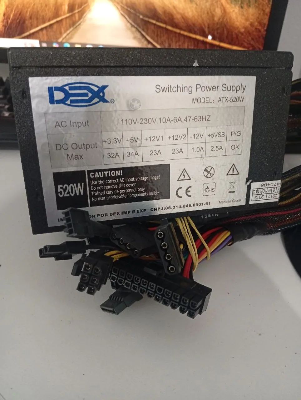 Vendo fonte gamer 500w - Foto 2