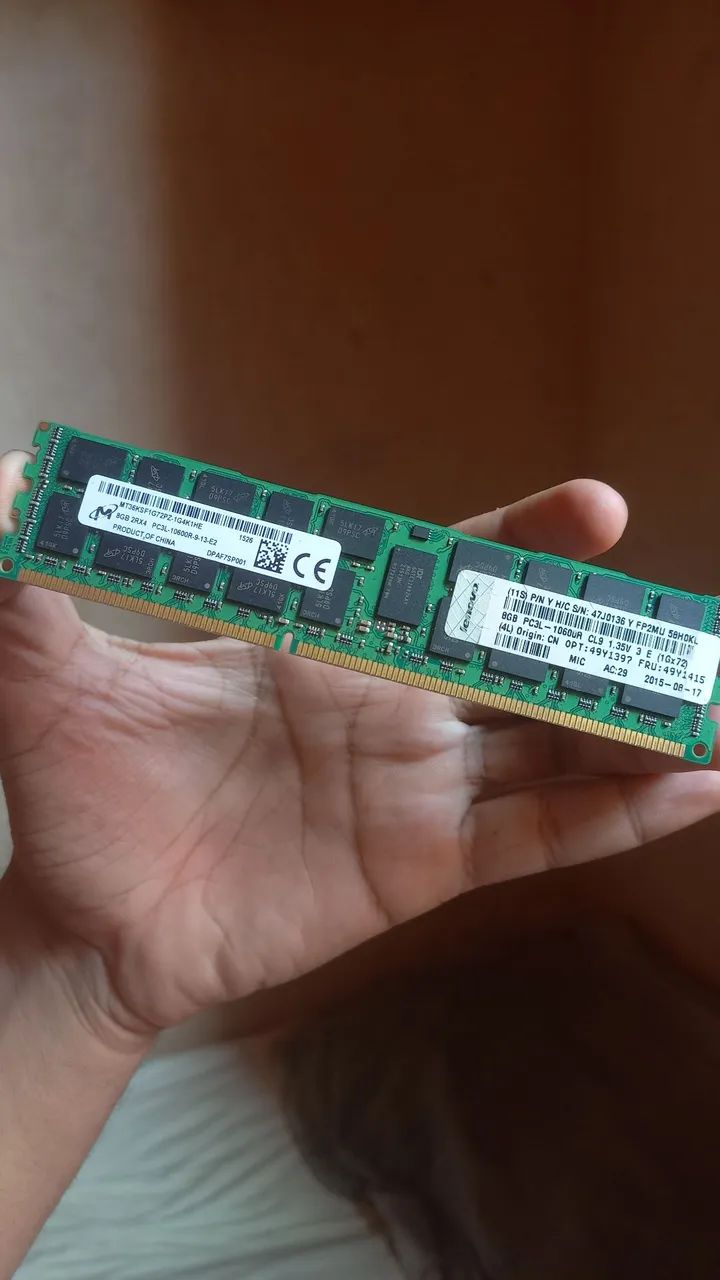 Memória Ram de Servidor 8GB - Foto 2
