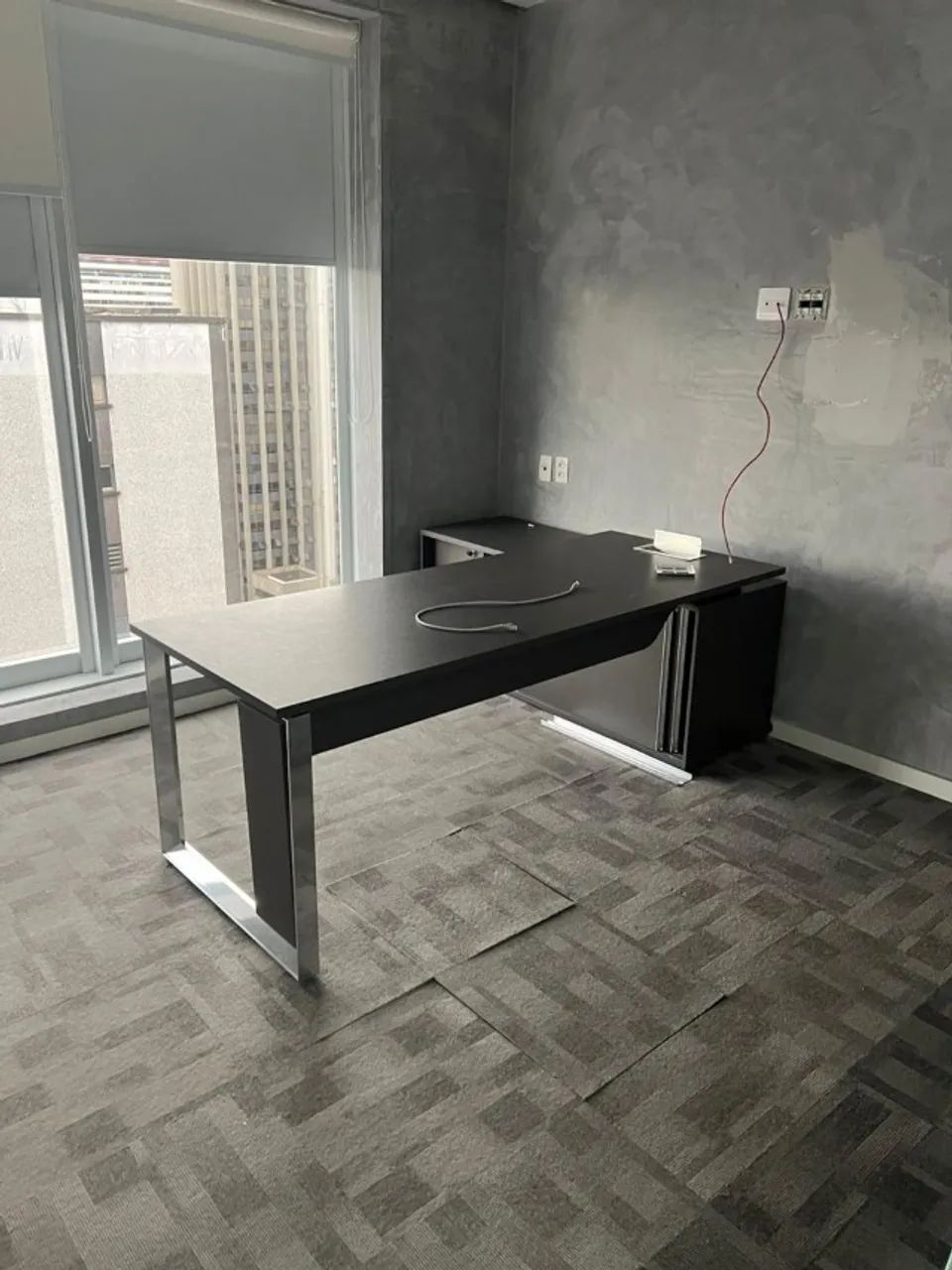 Mesa Executiva Pé Painel - Marca: Gabbinetto - Foto 5