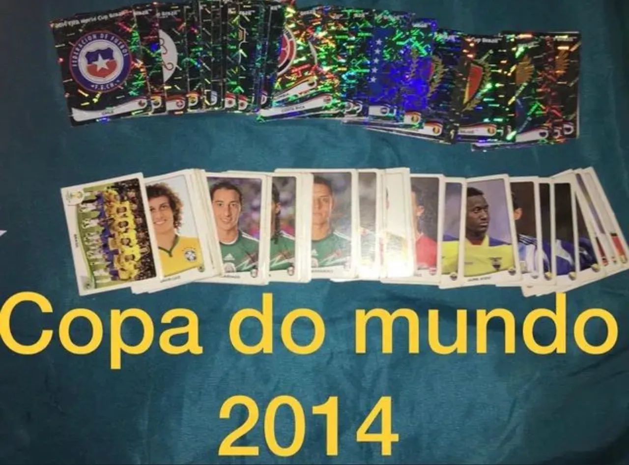 Figurinha das copas Américas e copas do mundo  - Foto 5
