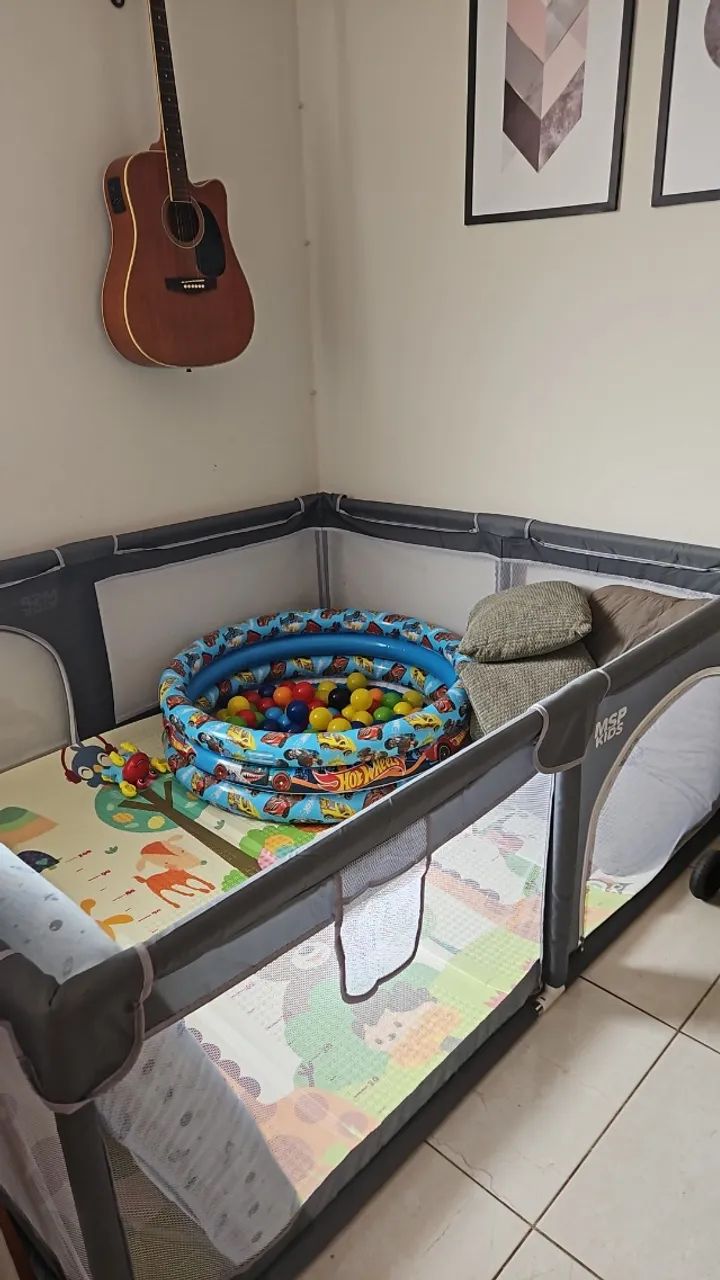 Cercadinho infantil de 2 metros 