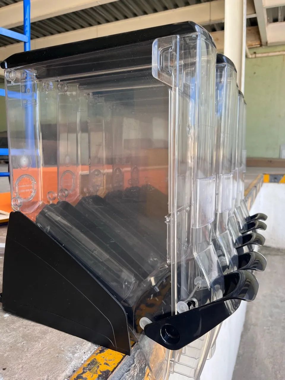 Dispenser Acrílico para Produtos a Granel - 5 Compartimentos - Foto 4