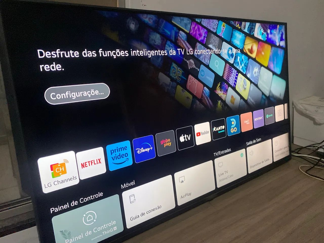 Tv led 50 polegadas LG 4k Bhuetooth Alexia  entrega local