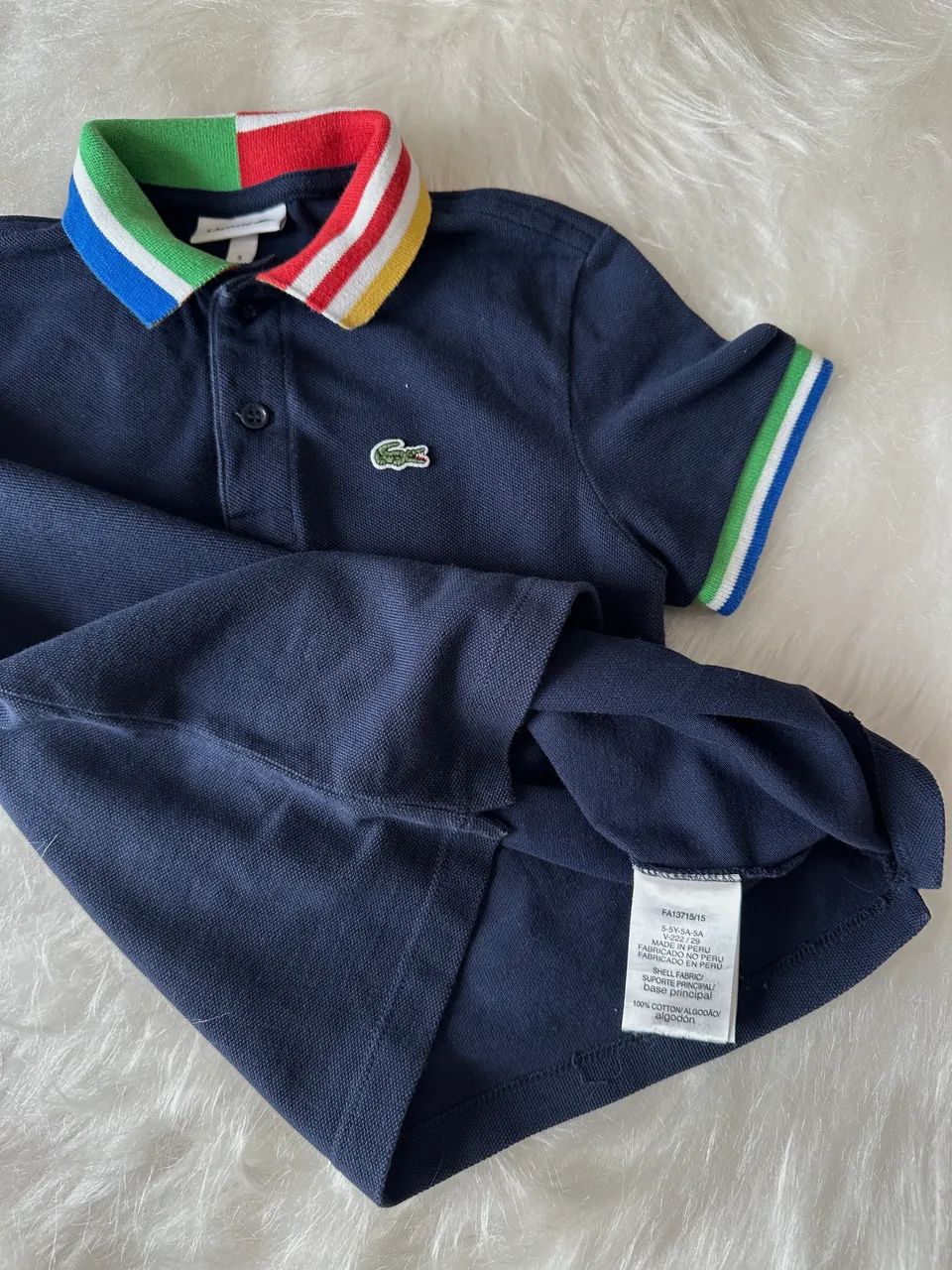 Camisa infantil Lacoste - Original - Foto 2