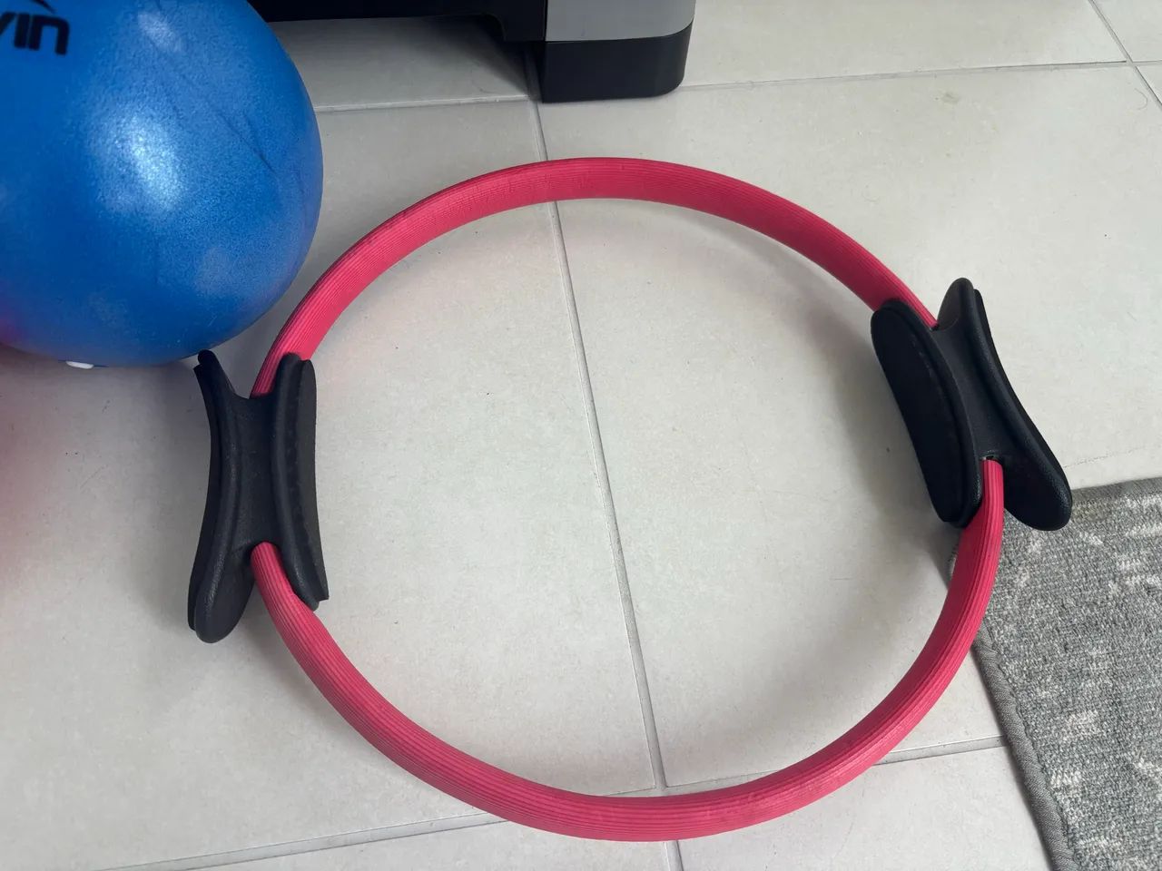Kit Pilates/yoga - Step / Bola / anel de pilates / disco de equilíbrio - Foto 2