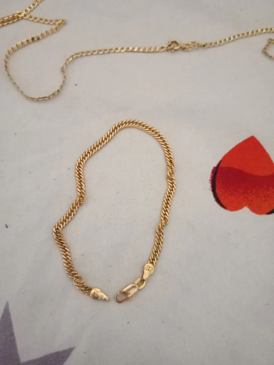 Pulseira e corrente Rommanel 