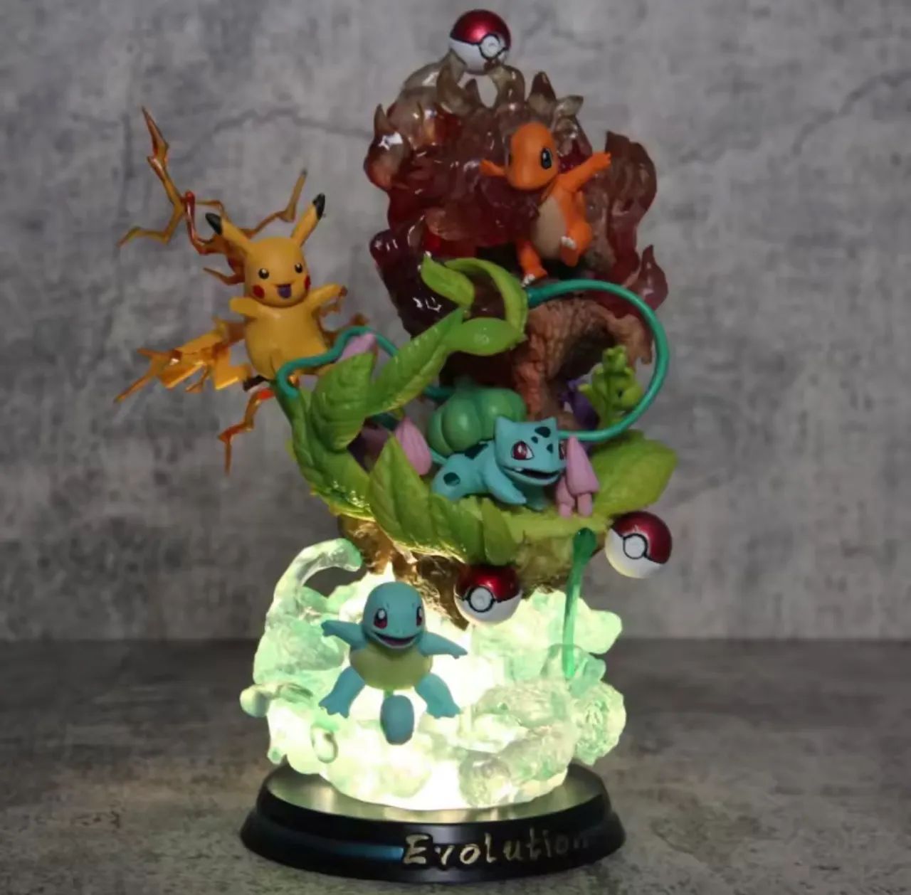 Estátua Pokémon com luz de led  - Foto 2
