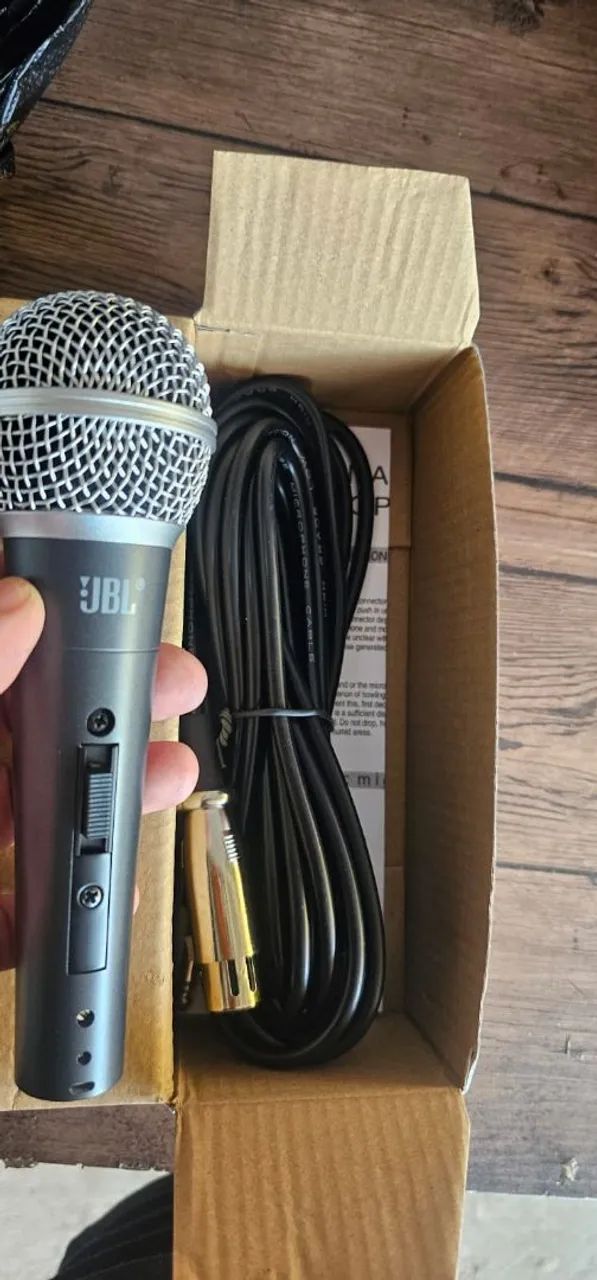 Microfone JBL com fio - Foto 2