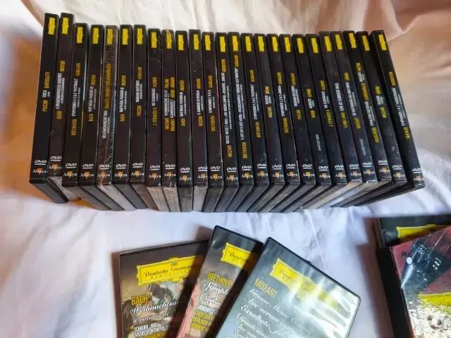 Coleção Deutsche Grammophon - 28 Dvds Collection - Foto 2
