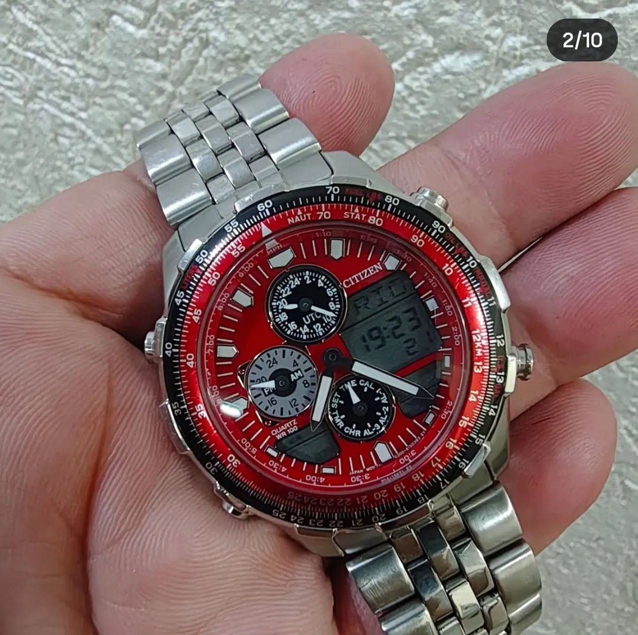 Relógio Citizen navihalk c300 tudo ok - Acessórios - Piqueri, São