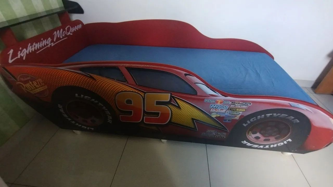 Cama infantil Hotwheels solteiro  - Foto 4