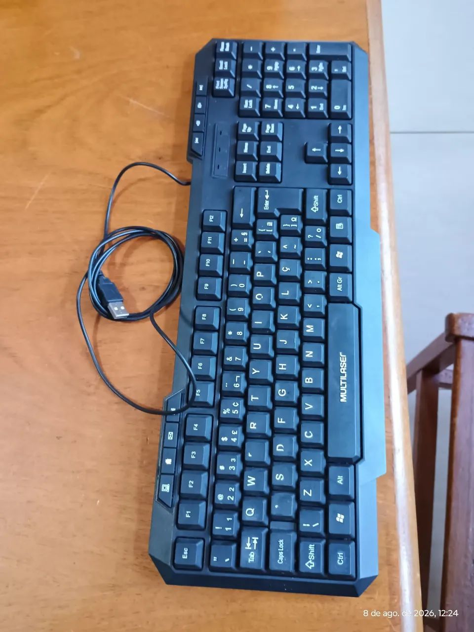 Teclado  Multilaser Modelo TC206 - Foto 2