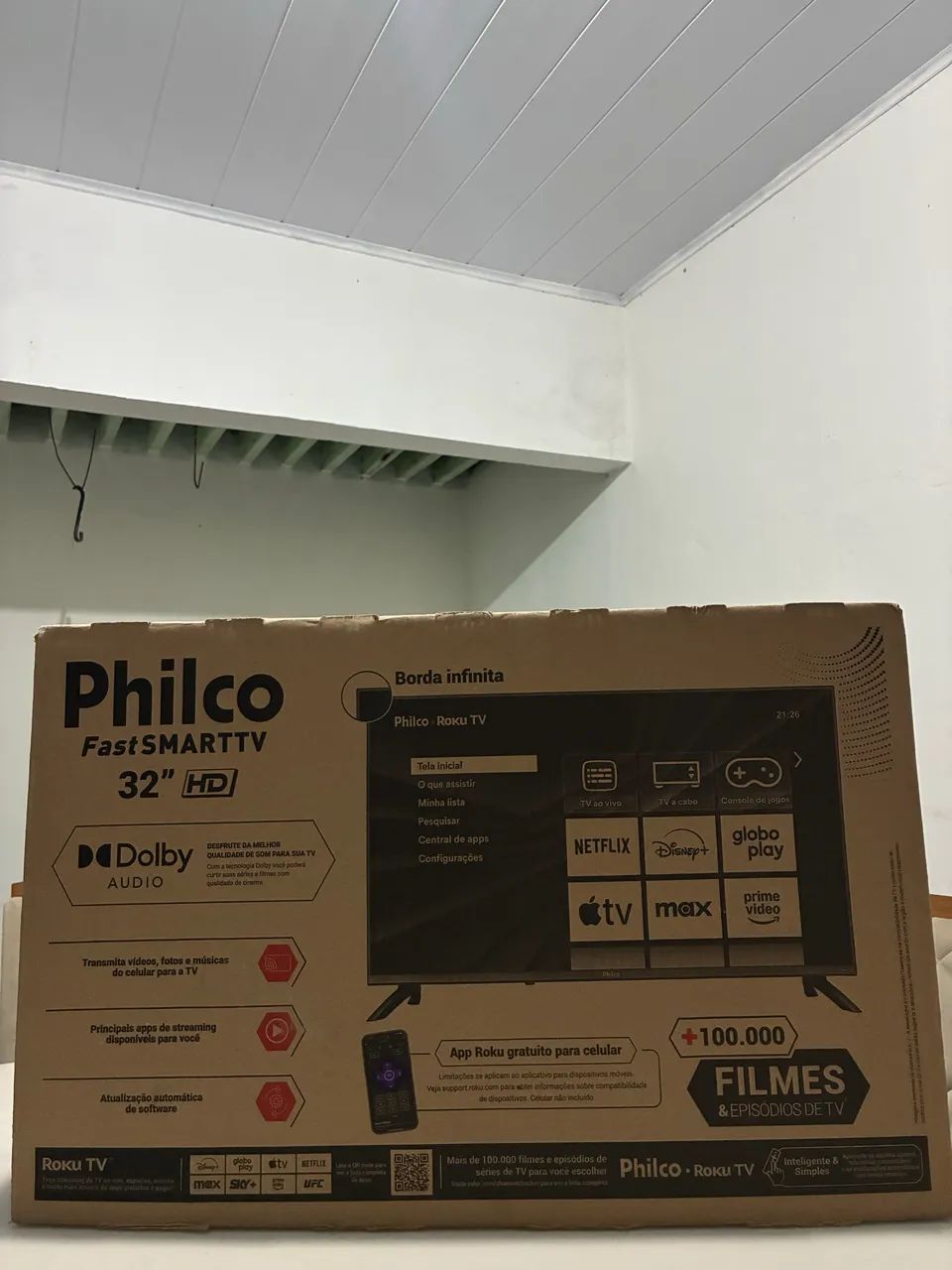 Tv Philco 32 nova na caixa  - Foto 2