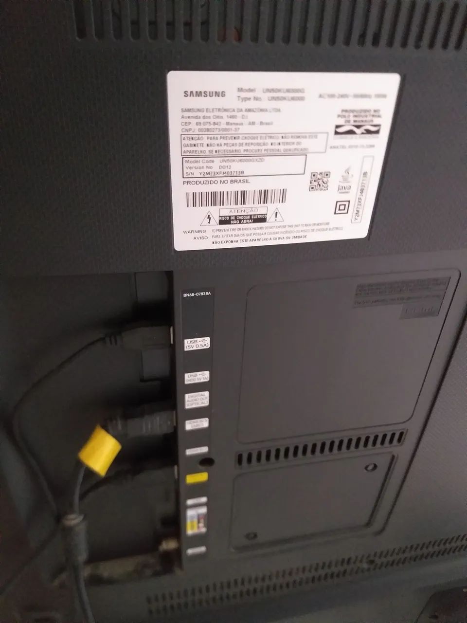 TV SAMSUNG 4K ULTRA HD, 50 POLEGADAS. EM PERFEITO ESTADO. - Foto 3