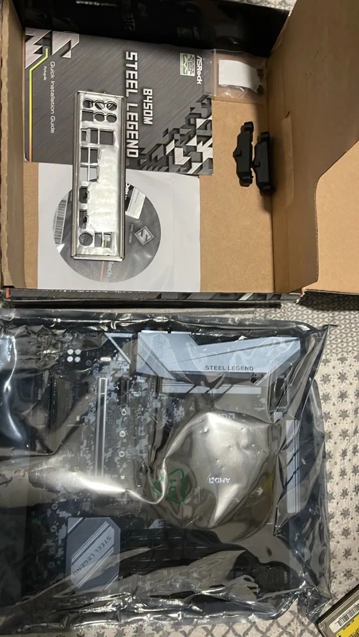 Placa mãe+ fonte e processador ryzen  - Foto 3