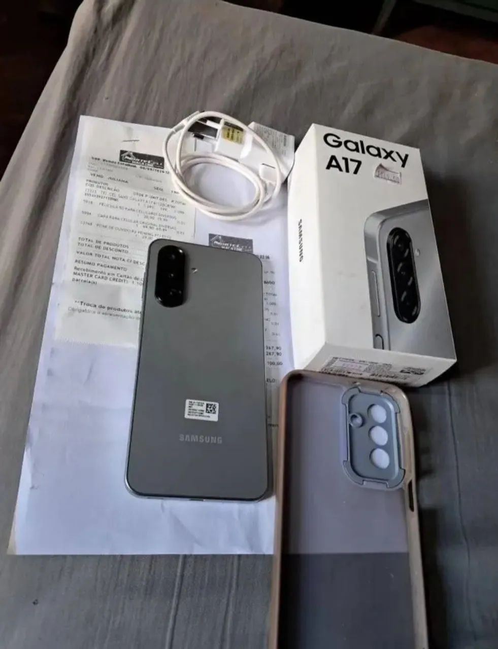 Celular Samsung Galaxy A17 novo perfeito 