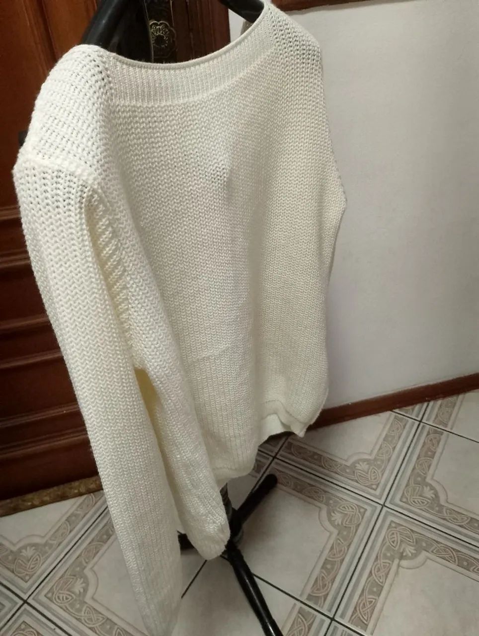 Blusa de tricô feminina  - Foto 5