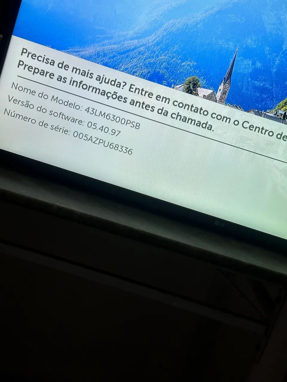Vendo TV LG 43? com defeito