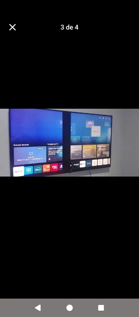Tv LG smart 55' COM DEFEITO no display  - Foto 2